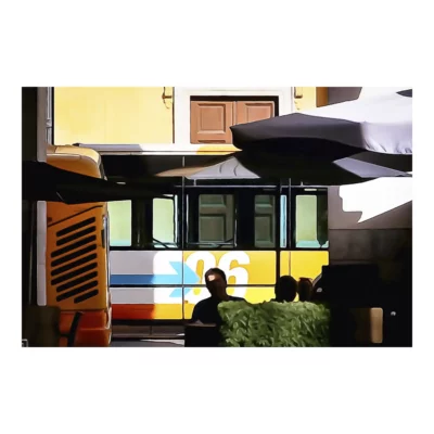 Arrêt de bus, Nice