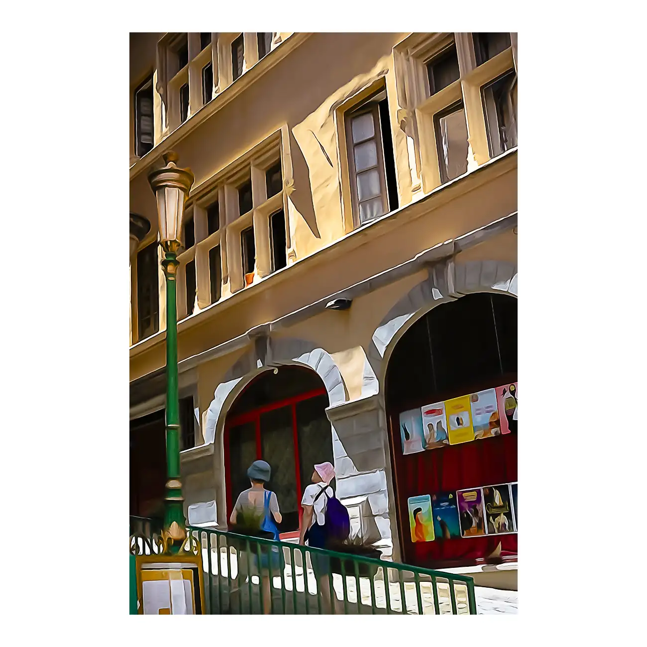 Au pied de la montée du Gourguillon