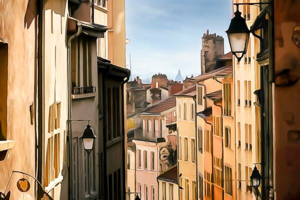 Au sommet de la colline