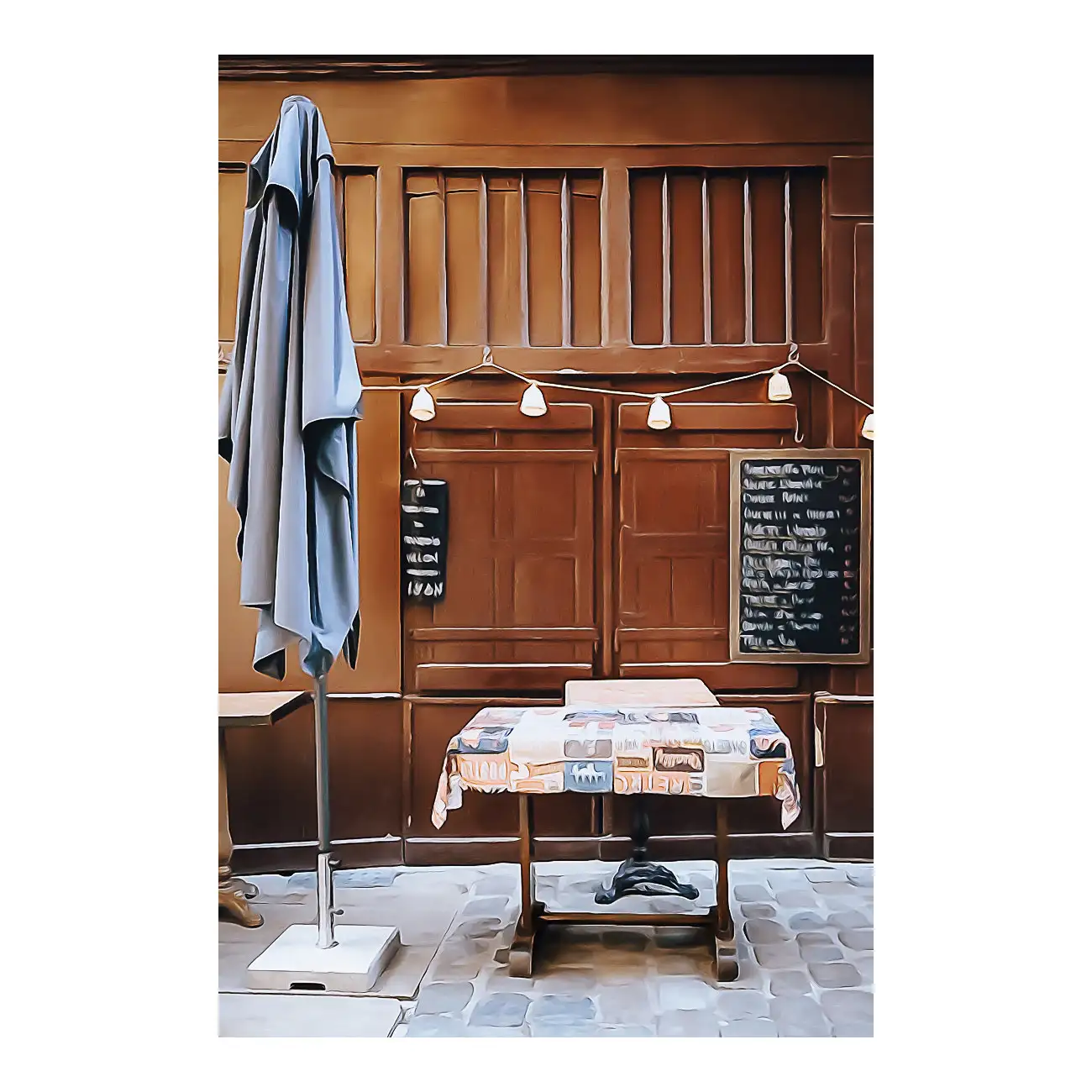 Bientôt midi, rue du Bœuf