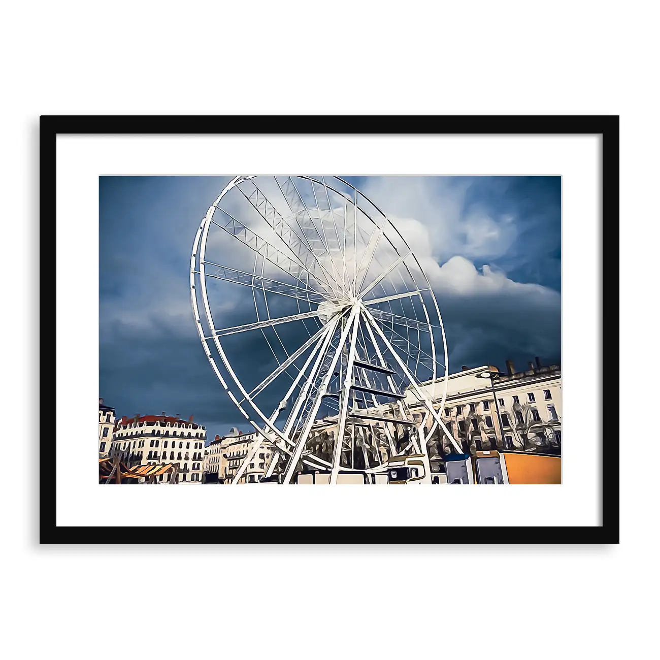 Ciel chargé sur la grande roue – Image 3