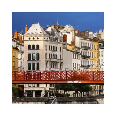 Ciel plombé, place François-Bertras