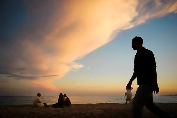 Coucher de soleil, Nice
