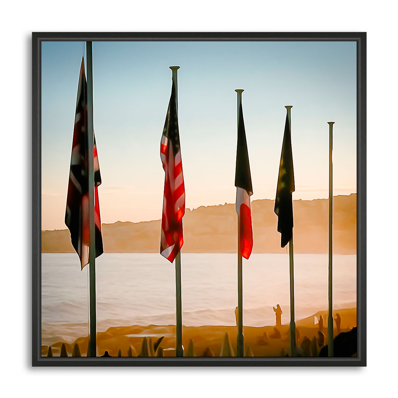 Fin d'après-midi sur la plage, Nice – Image 4