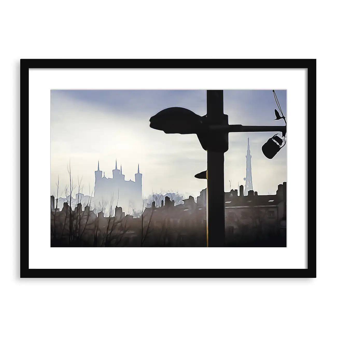Fourvière depuis les quais du Rhône – Image 3