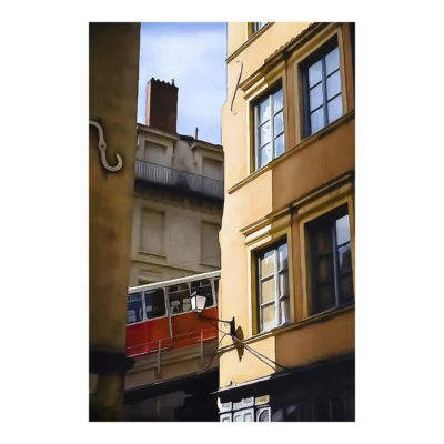 Funiculaire, rue Tramassac