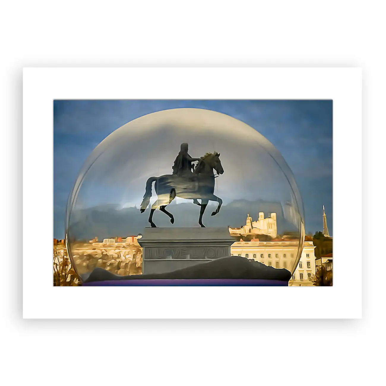 I love Lyon, Fête des Lumières 2024, Jacques Rival – Image 2