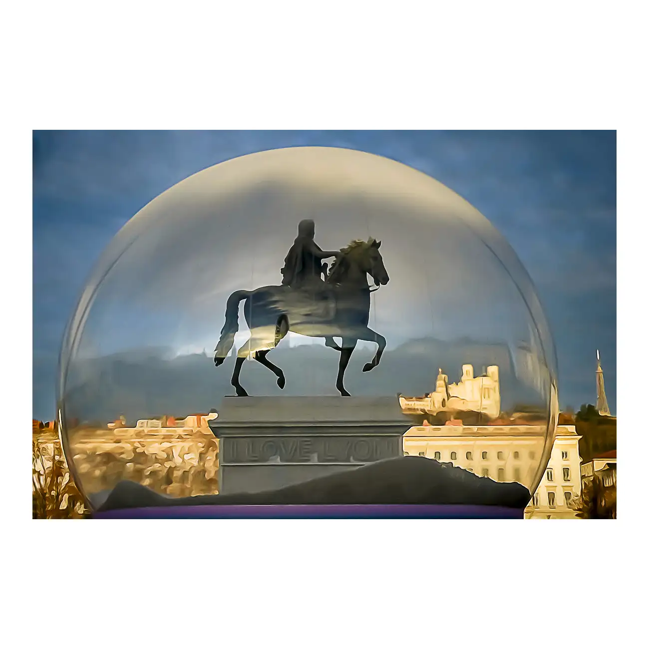 I love Lyon, Fête des Lumières 2024, Jacques Rival