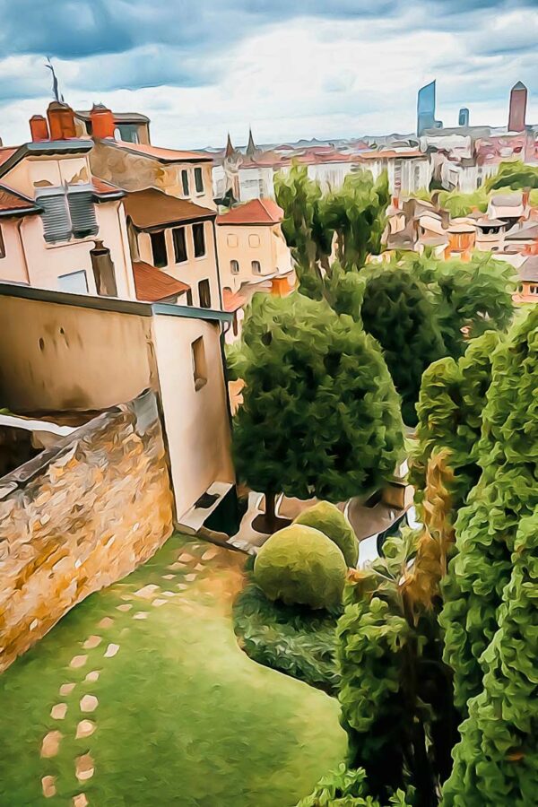 Jardin, colline de Fourvière