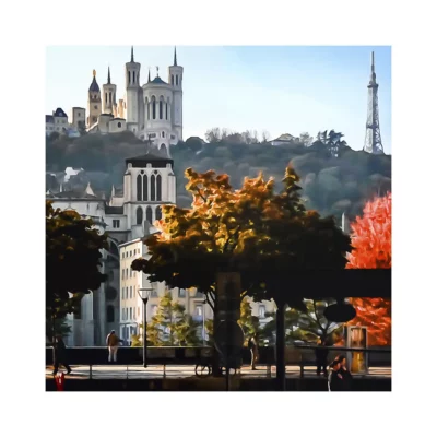 L&rsquo;automne, quai Saint-Antoine