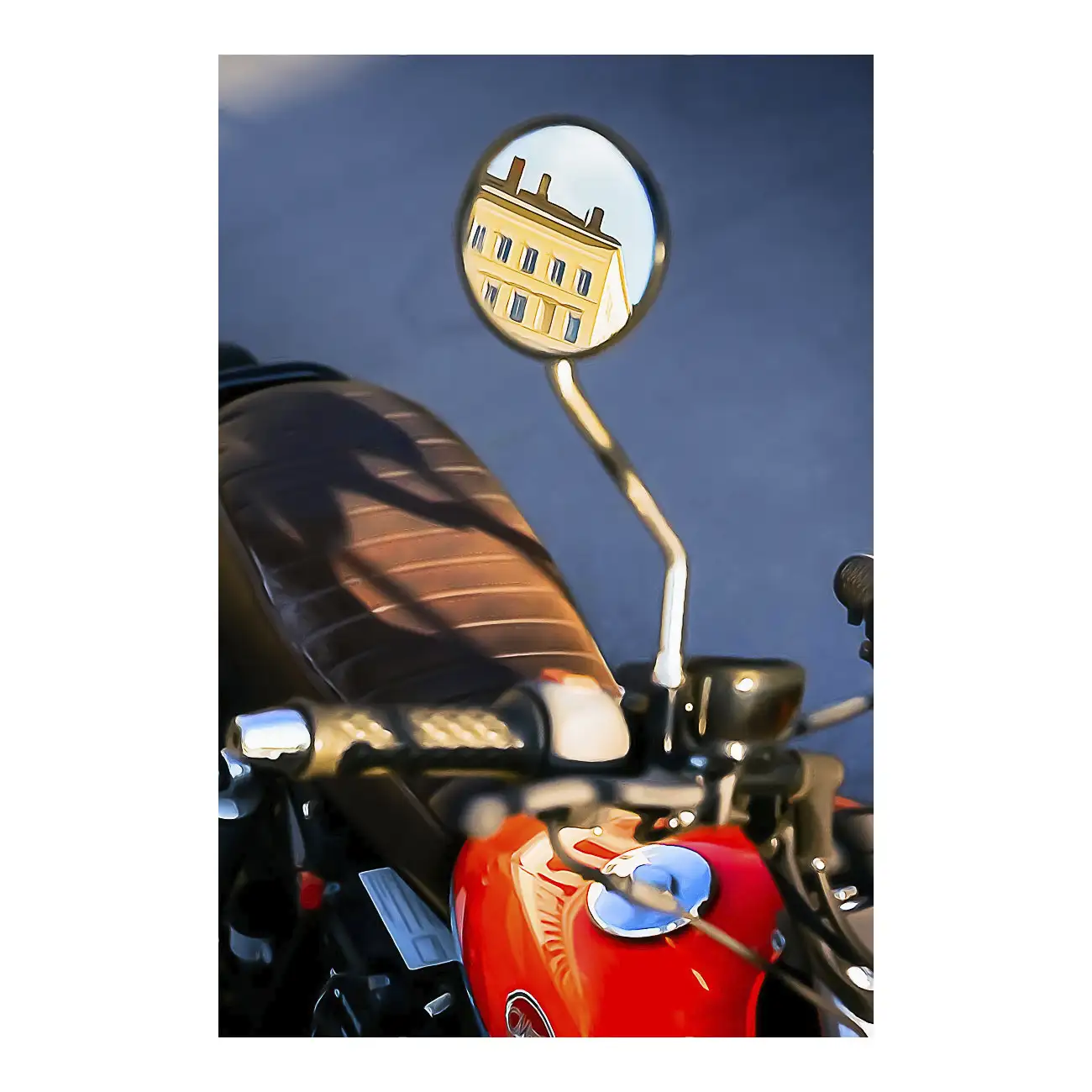 La façade en reflet