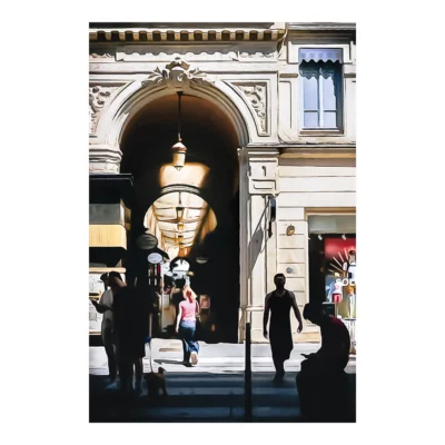 Les passants, rue Édouard Herriot