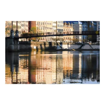 Les reflets, quartier Saint-Georges