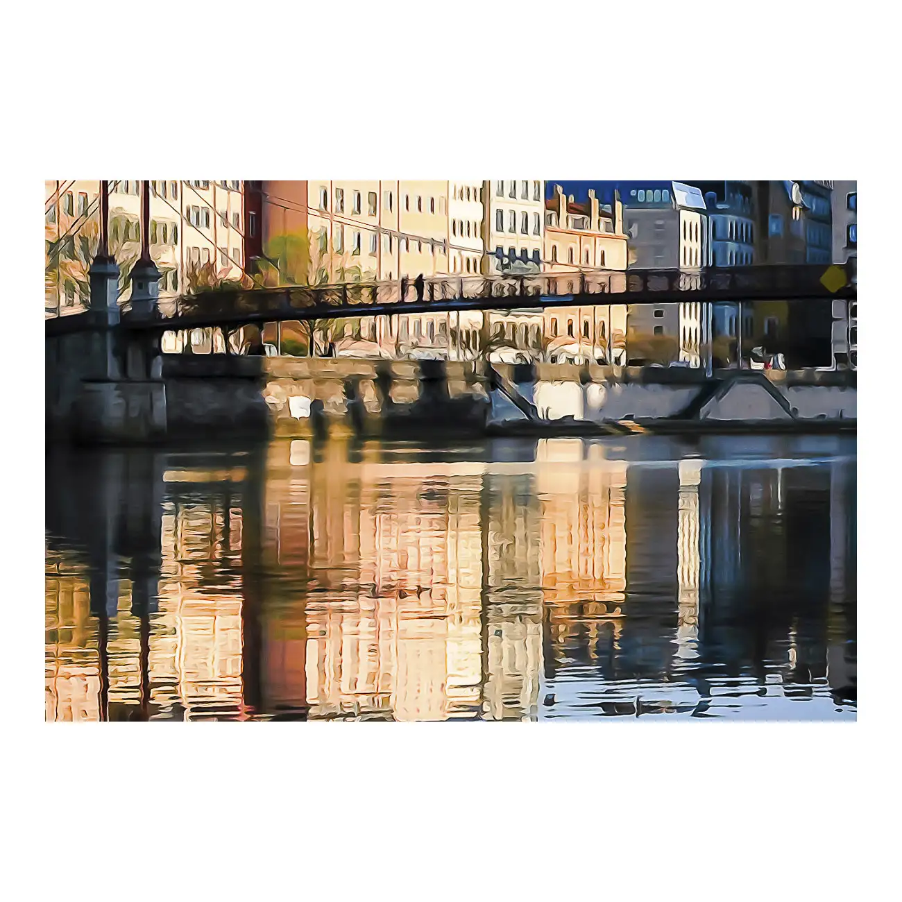 Les reflets, quartier Saint-Georges