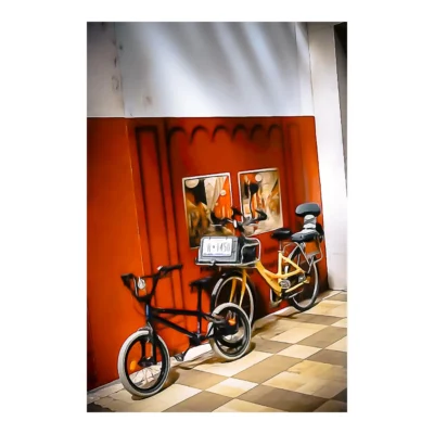 Les vélos, passage de l’Argue