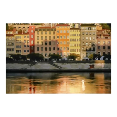 Lever de soleil, quartier Saint-Georges