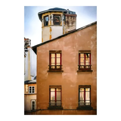 Lumière matinale place Gadagne