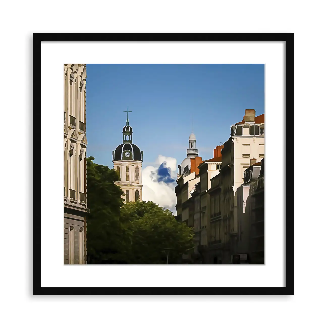 Nuage bleu, Place Antonin Poncet – Image 3