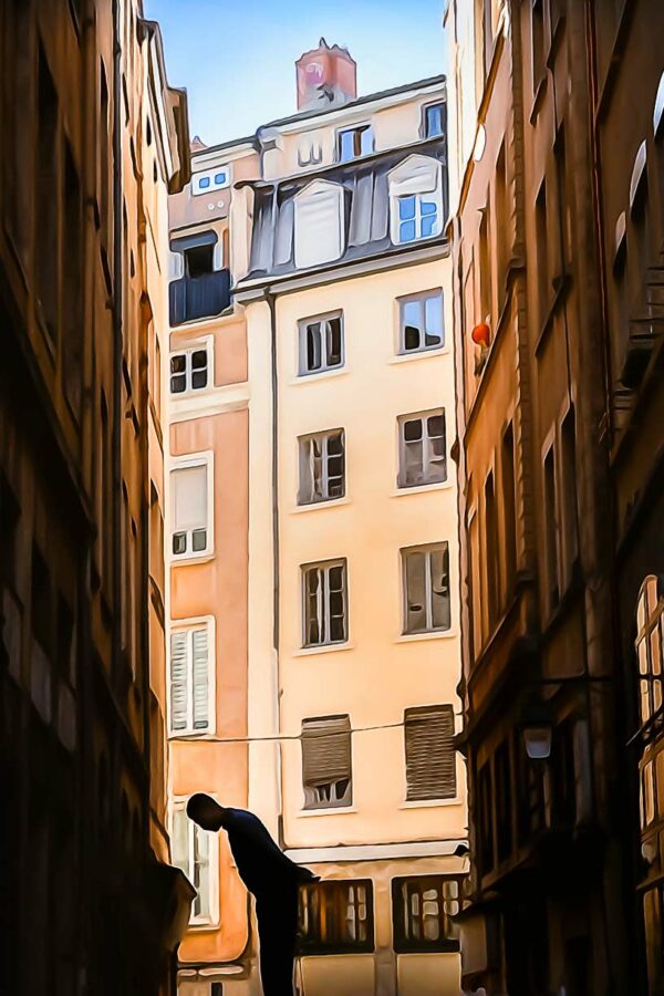 L&rsquo;ombre dans la rue