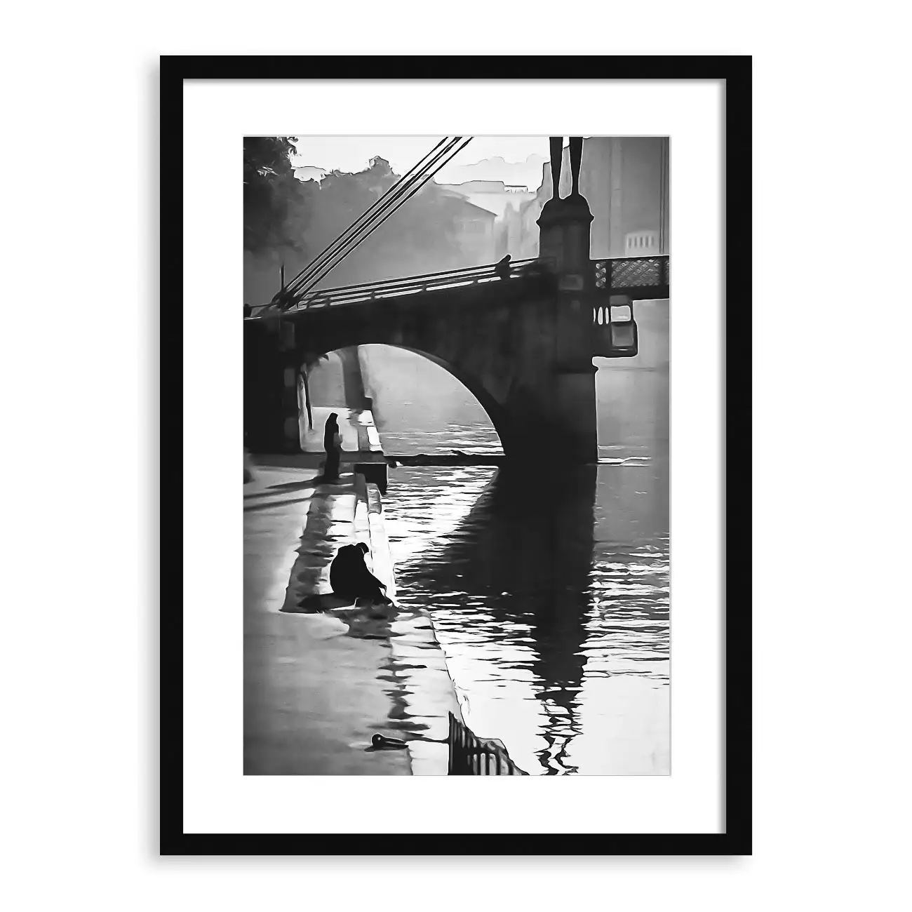 Ombres & brouillard sur la Saône – Image 3