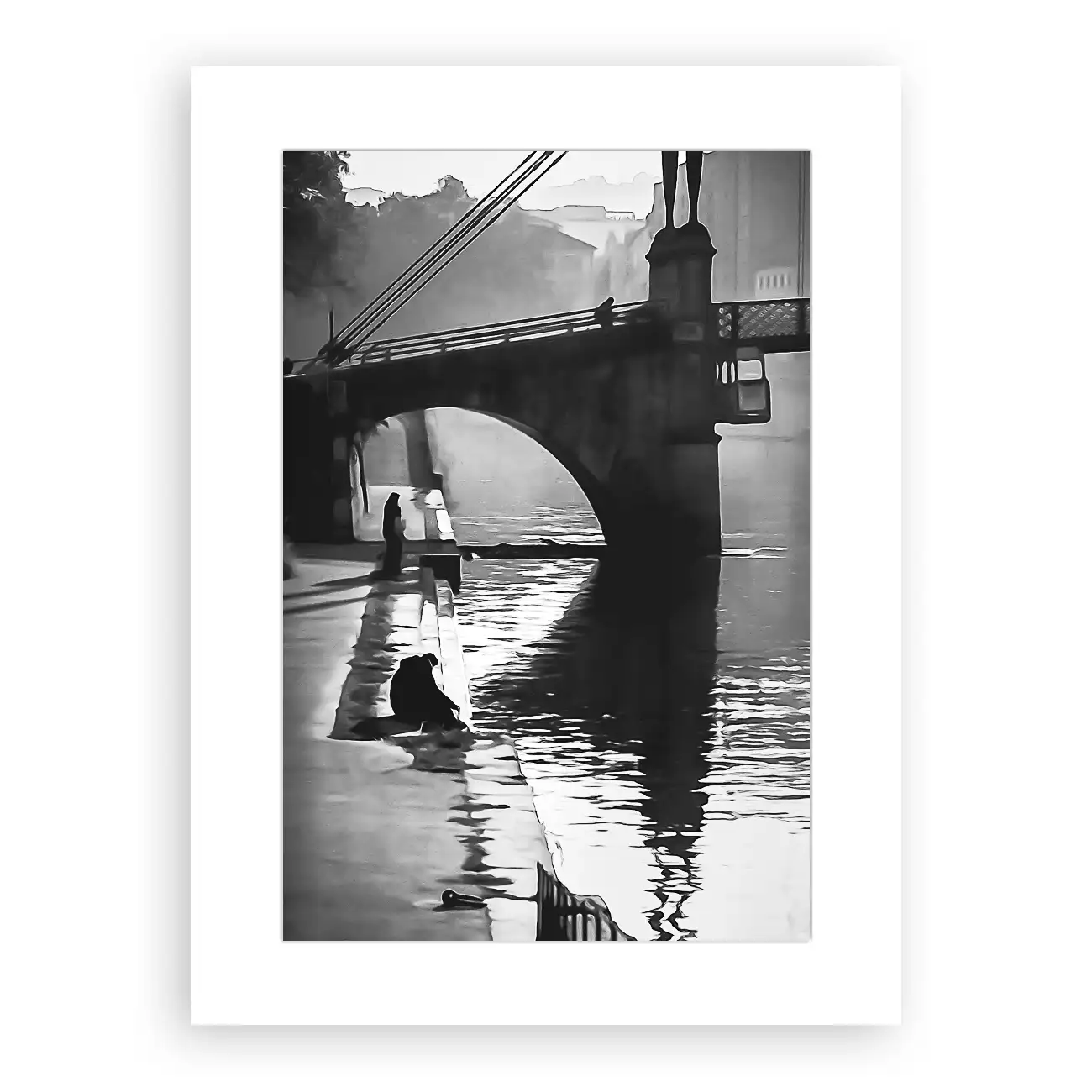 Ombres & brouillard sur la Saône – Image 2