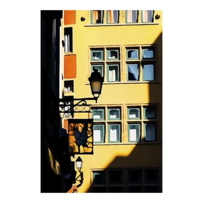 Ombres & lumière, rue du Boeuf