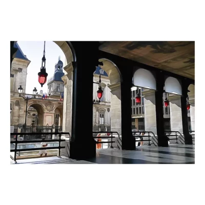 Péristyle de l’Opéra