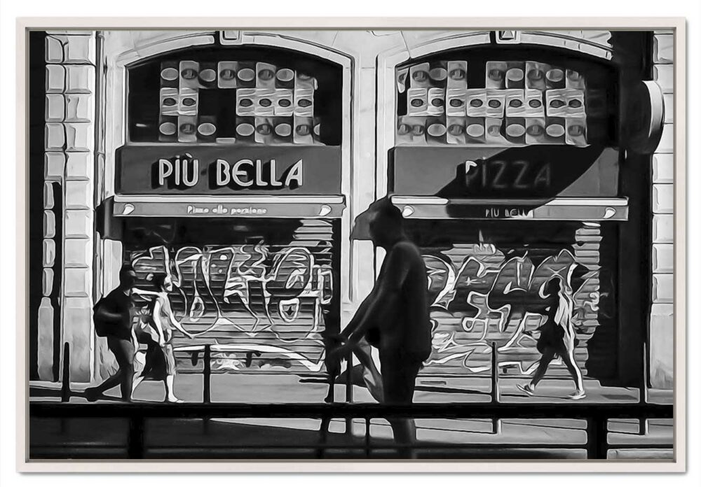 Rue d'Algérie Lyon 2. Leporelo. Photo noir et blanc en édition limitée