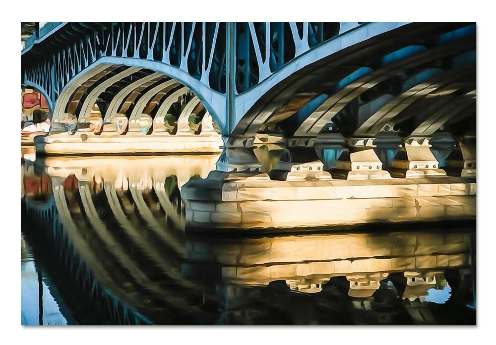 Pont Kitchener. Quai de Saône. Leporelo photographies. Tirage d'art