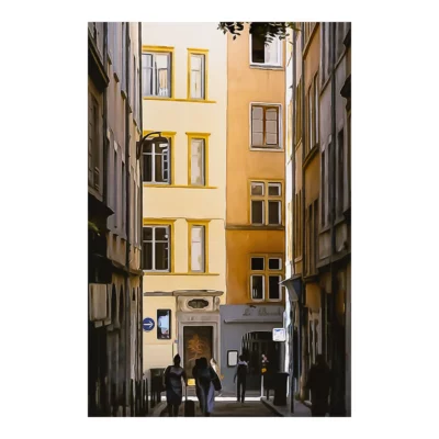 Promenade matinale rue Fernand Rey
