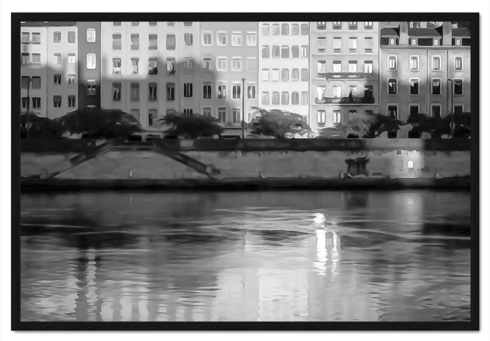 Quai Fulchiron. Bord de Saône. Leporelo. Photo de lyon en édition limitée