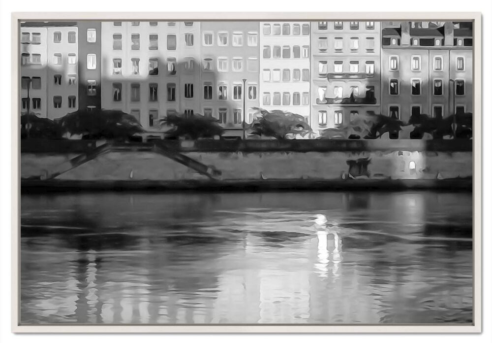 Quai Fulchiron. La Saône. Leporelo. Photos d’art en série limitée