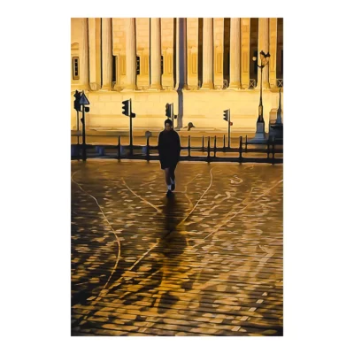 Reflets d&rsquo;or sur le Palais de Justice