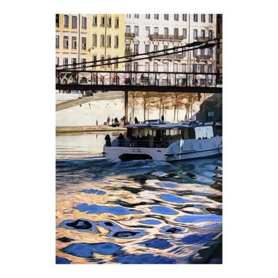 Reflets sur la Saône