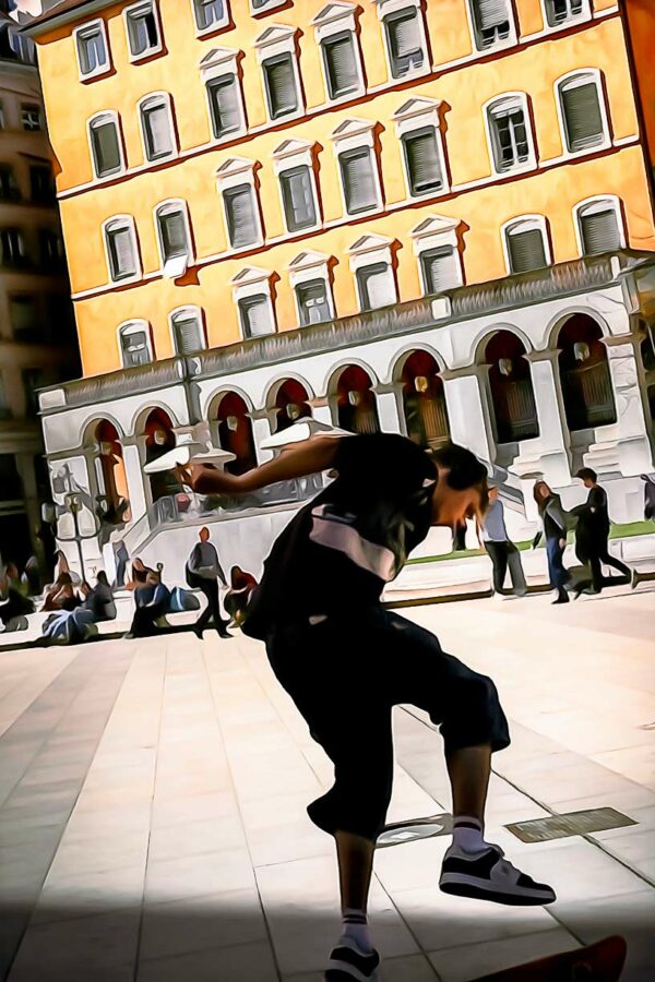 Skater, place Louis Pradel