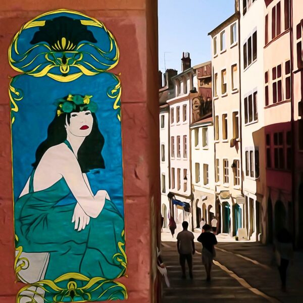 Street-art, montée de la Grande Côte