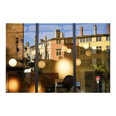 Vitrine, place Saint-Paul