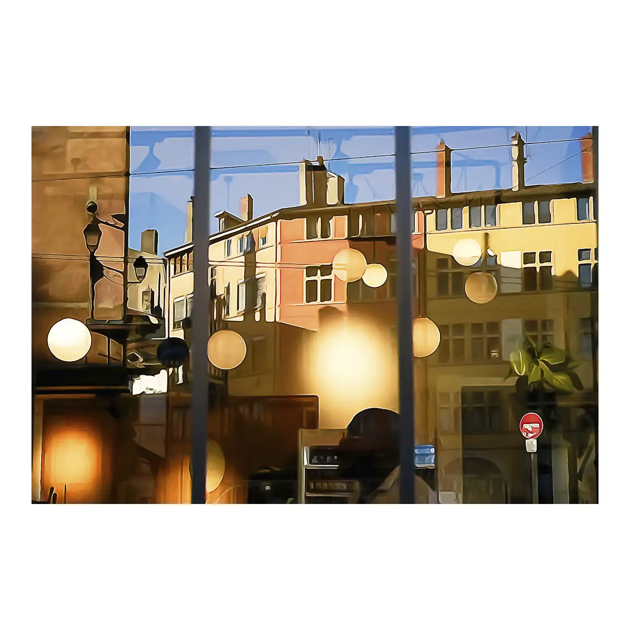 Vitrine, place Saint-Paul